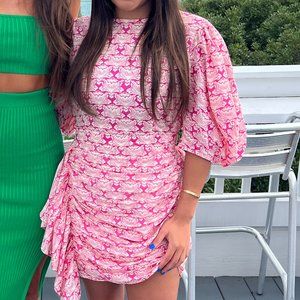 Rhode Pink Pia Dress.